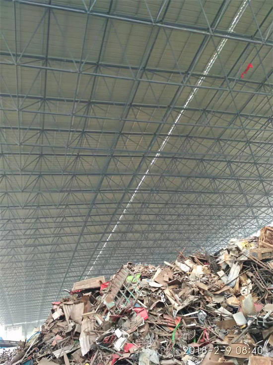 奥森钢厂废钢处理车间