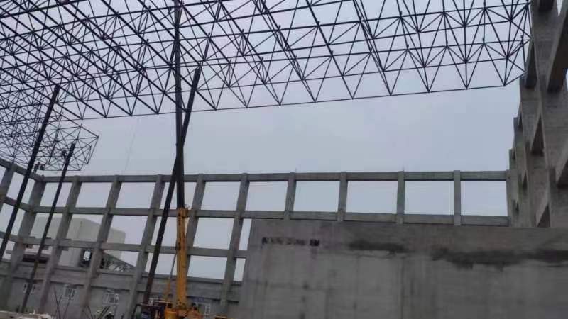 玻璃厂网架安装项目